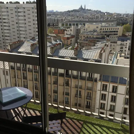 בית אירוח Paris, Belle Vue, Balcons פריז